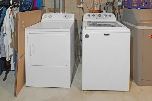 In-unit laundry with washer and dryer